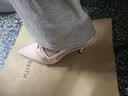 CHARLES&KEITH缎面蝴蝶结尖头高跟凉鞋女生日礼物送女友CK1-60361556 Light Pink浅粉色 36 实拍图