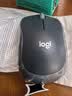 罗技（Logitech）M185鼠标 无线鼠标 办公鼠标 对称鼠标 黑色灰边 带无线2.4G接收器 实拍图
