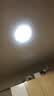 惠普精工led卧室吸顶灯三防灯超薄简约儿童书房餐厅阳台过道灯具37CM白光 实拍图