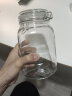 喜碧（Scybe）玻璃密封罐 储物罐子玻璃瓶泡酒瓶 奶粉茶叶储藏罐蜂蜜瓶果酱瓶 潘多拉1800ml  单只 实拍图