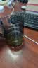 泥也杯子玻璃杯茶杯马克杯玻璃水杯家用玻璃茶杯高硼硅玻璃杯绿茶杯男 实拍图
