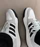 adidas ENTRAP美式校园风运动鞋少年感复古篮球风板鞋阿迪达斯   白色/矾土棕/黑色   41 实拍图