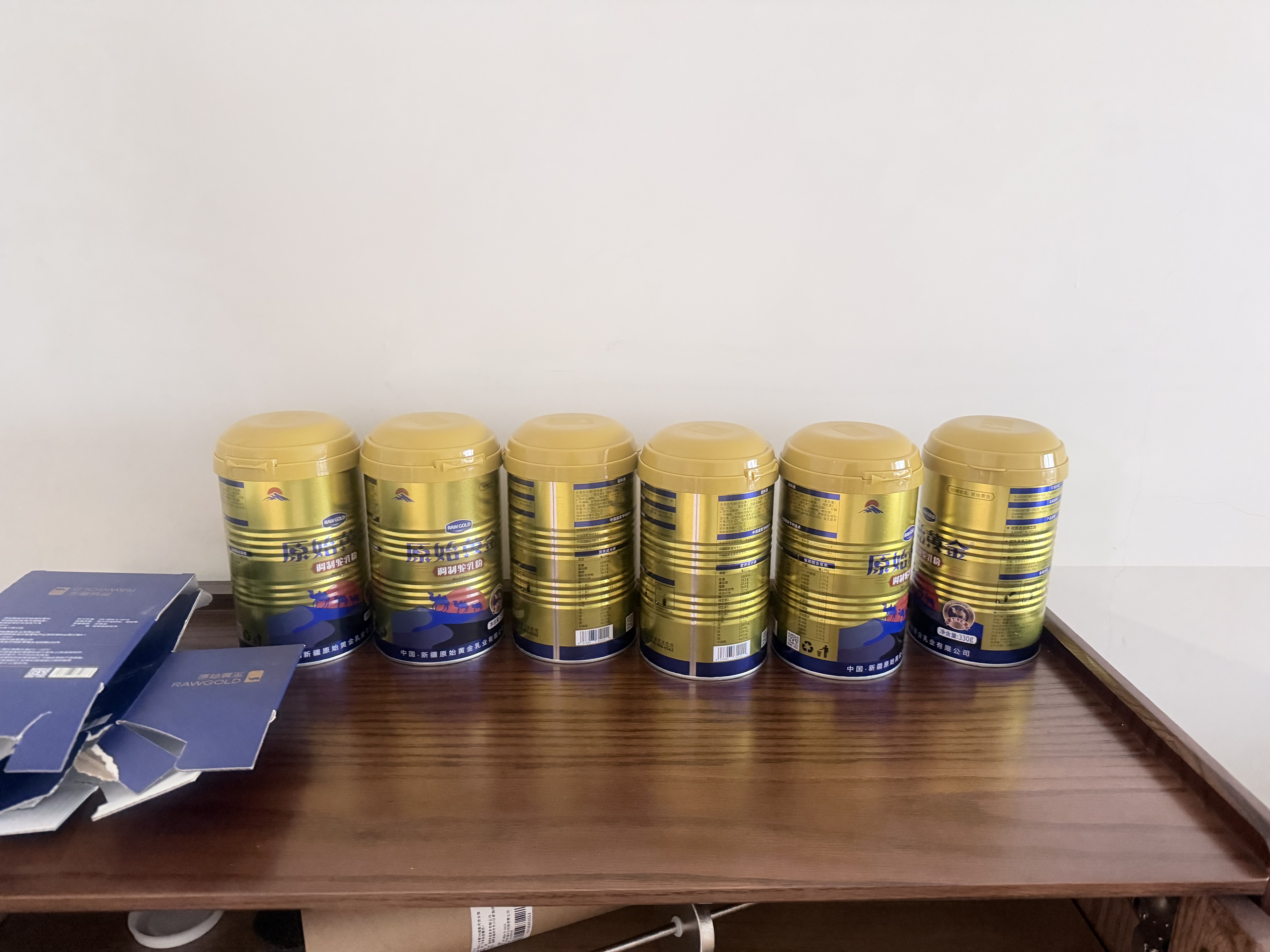 原始黄金骆驼奶粉1罐330g新疆正品益生菌无蔗糖中老年成人奶粉高钙驼乳粉 实拍图