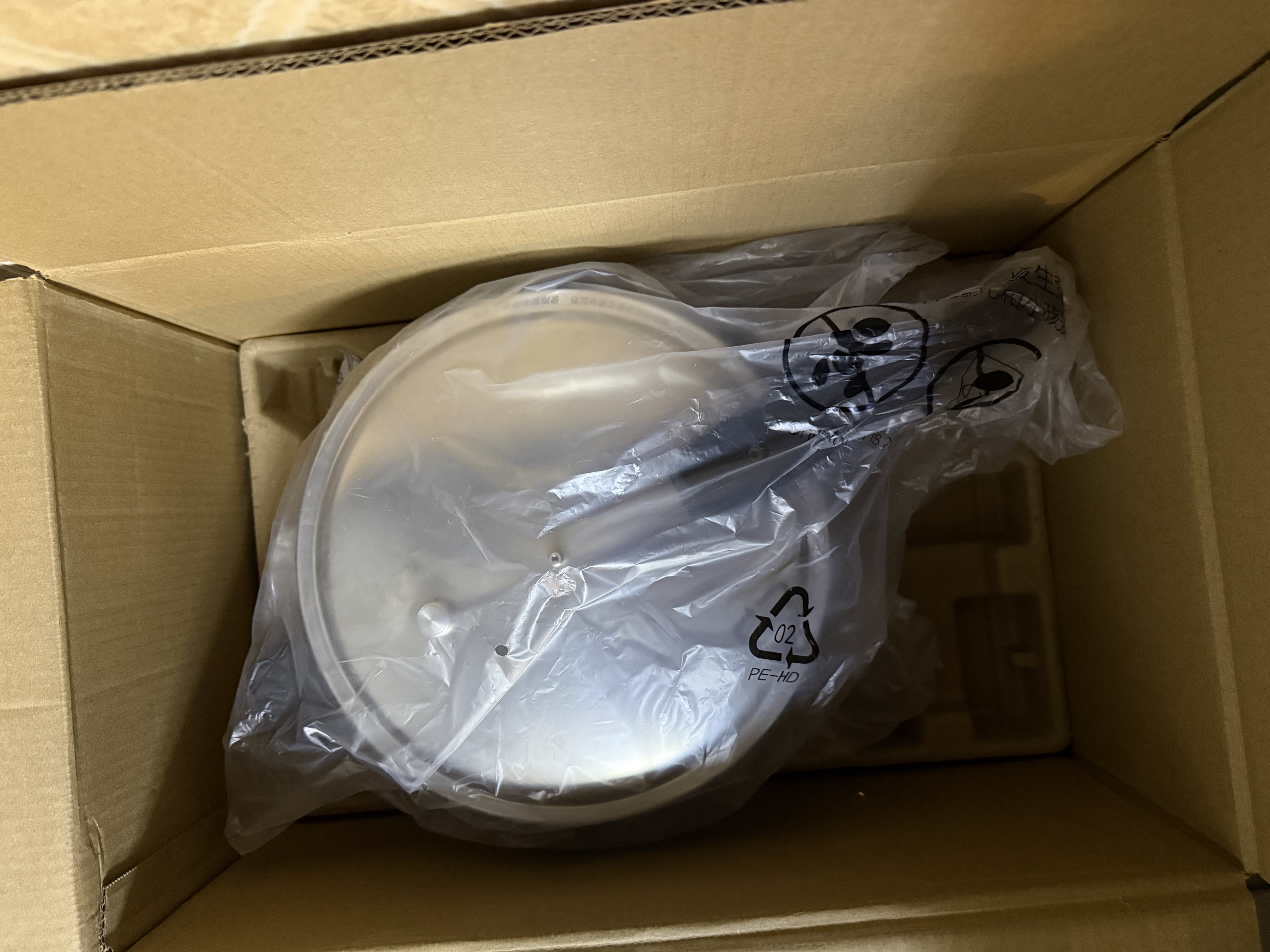 苏泊尔（SUPOR）304不锈钢7.0L压力锅24cm【3-5人可用】快煮防爆高压锅电磁炉通用 实拍图