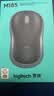 罗技（Logitech）M185鼠标 无线鼠标 办公鼠标 对称鼠标 黑色蓝边 带无线2.4G接收器 实拍图