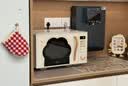 美的（Midea）小滋味微烤炸一体机萌宠猫爪不锈钢内胆23L家用平板大容量一级能效平板式热风空气炸2026新款F23G5 实拍图
