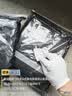 阿蒂亚 牛津布分体式反光雨衣雨裤 XXXXL码/件 黑色连帽套装 实拍图