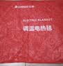 志高（CHIGO）【除螨烘被】石墨烯双人双温控防水3c认证电热毯电褥子1.5x1.8米 实拍图