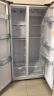 双鹿（SONLU ）466升 对开门冰箱 风冷无霜 一级能效  节能双变频  大容量 双开门家用冰箱 BCD-466WSVYD玫瑰金 实拍图