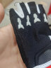 洛克兄弟（ROCKBROS） 儿童骑行手套半指夏季自行车平衡车轮滑小孩手套骑行装备 减震透气儿童半指手套-黑色 M 晒单实拍图