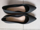 回力雨鞋女士款时尚雨靴水鞋水靴户外防水不易滑耐磨舒适HL203黑色37码 实拍图