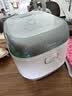 美的（Midea）小碧玉MAX电饭煲家用小型2-3-4人0涂层电饭锅3升316L不锈钢内胆多功能无涂层低糖沥米饭RE362LS 实拍图