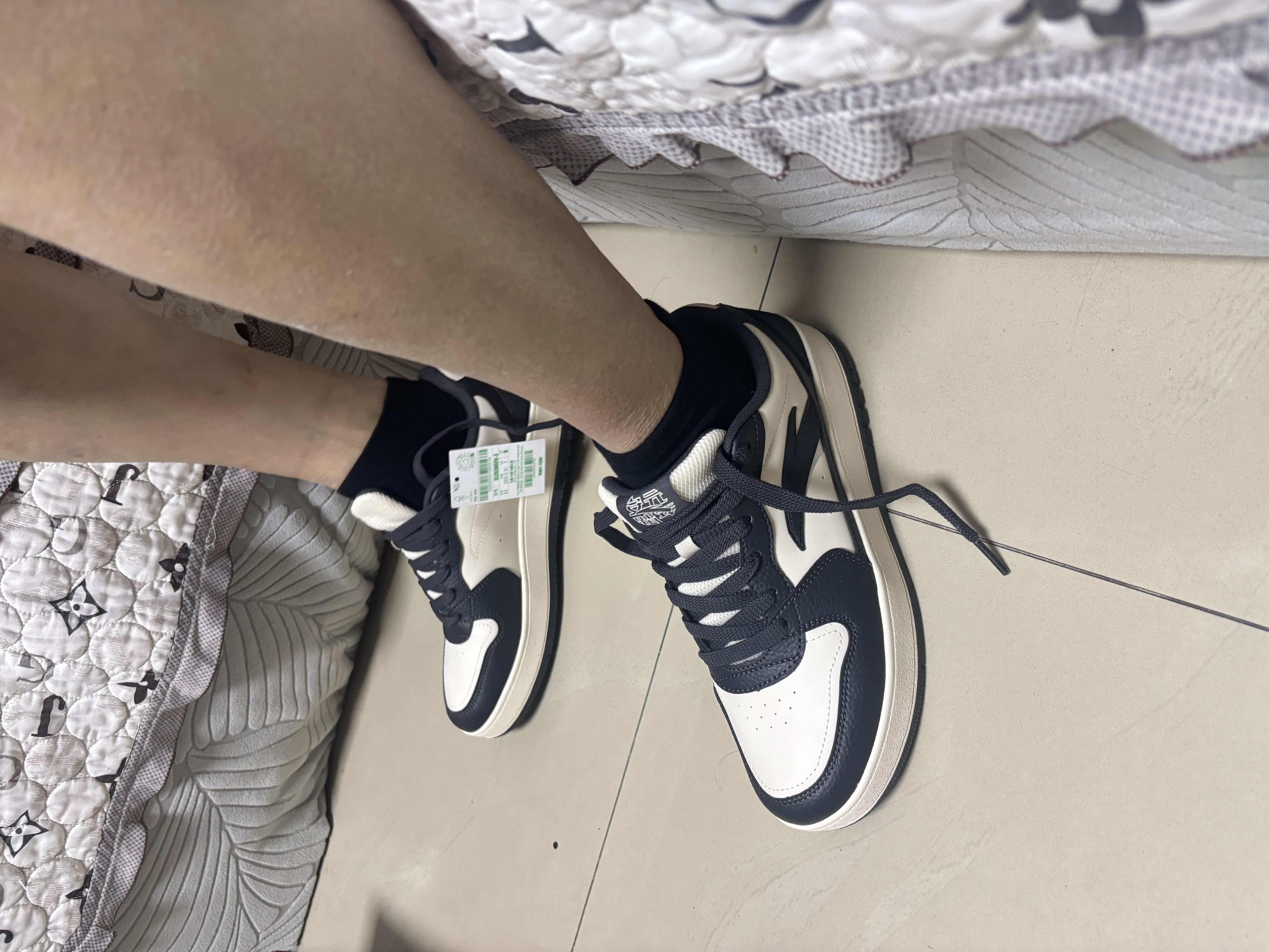 安踏元年2v2丨板鞋男秋冬新款厚底小白鞋情侣青少年潮流增高休闲耐磨 实拍图