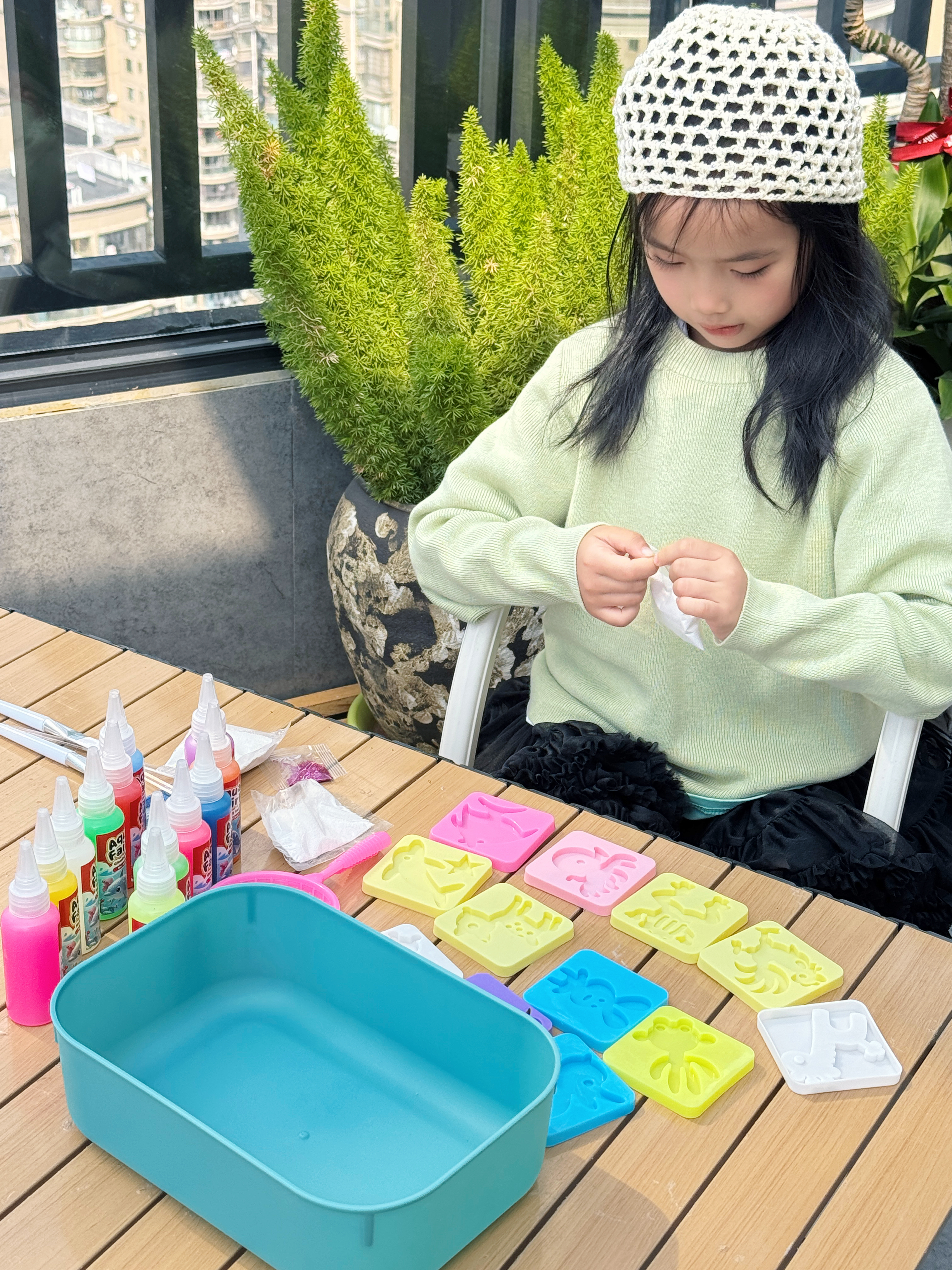 欣格魔幻水精灵水宝宝无毒手工diy制作材料包儿童玩具3-6岁生日礼物 实拍图