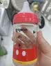 贝亲（Pigeon）防胀气 自然成长翻盖直饮吸管 大童奶瓶330ml 马戏团 18月+ AA279 实拍图