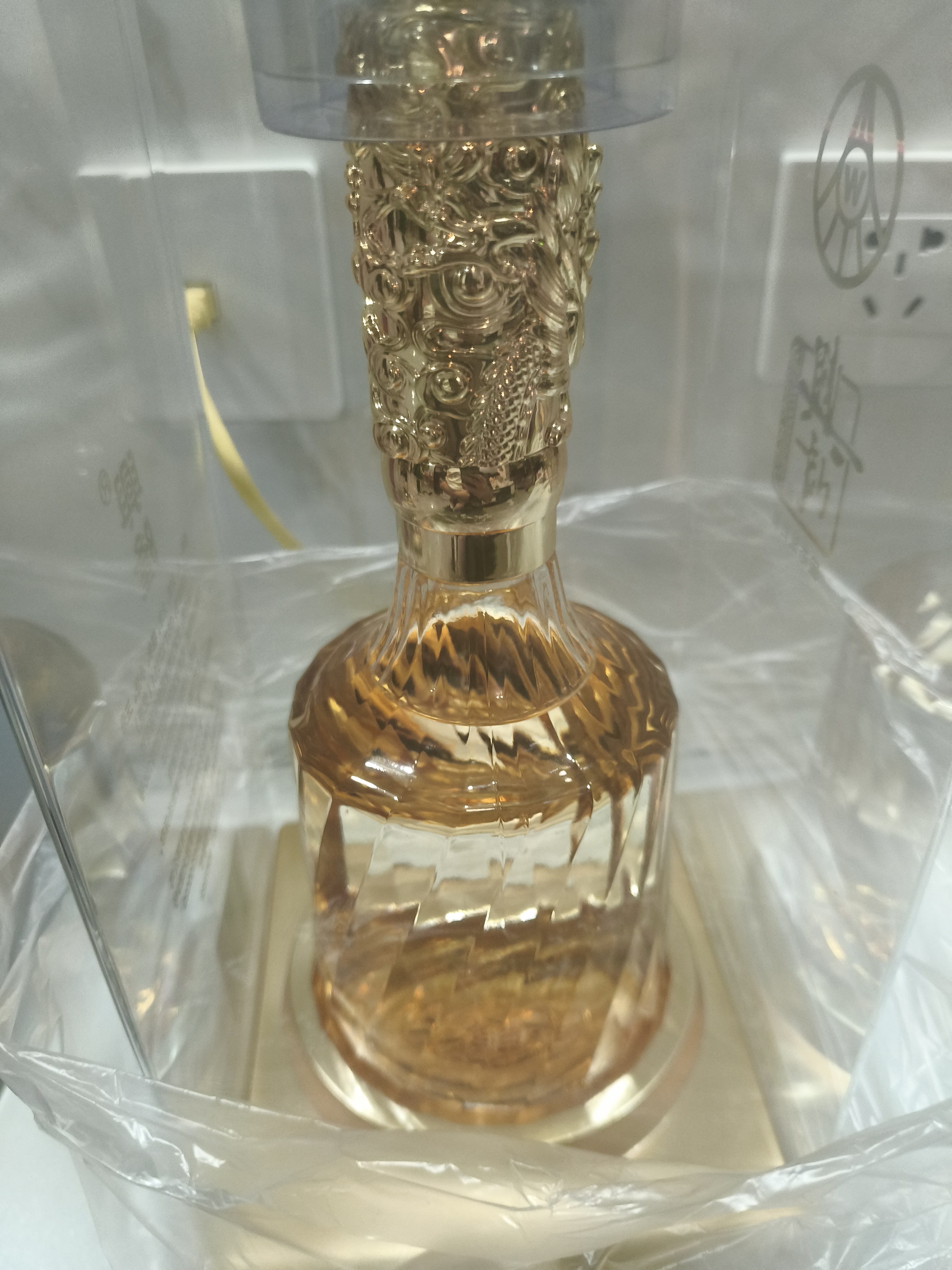 五粮浓香五粮液股份金装52度浓香型白酒结婚酒宴请送礼纯粮食白酒中秋白酒 52度 500mL 1瓶 水晶单瓶 实拍图