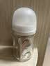 贝亲（Pigeon）玻璃奶瓶宽口径防胀气160ml S号奶嘴 1月+ AA186  实拍图