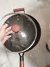 京东京造 铸铁炒锅 铁锅炒菜电磁炉燃气灶可用【健康无涂层】32cm带盖 实拍图