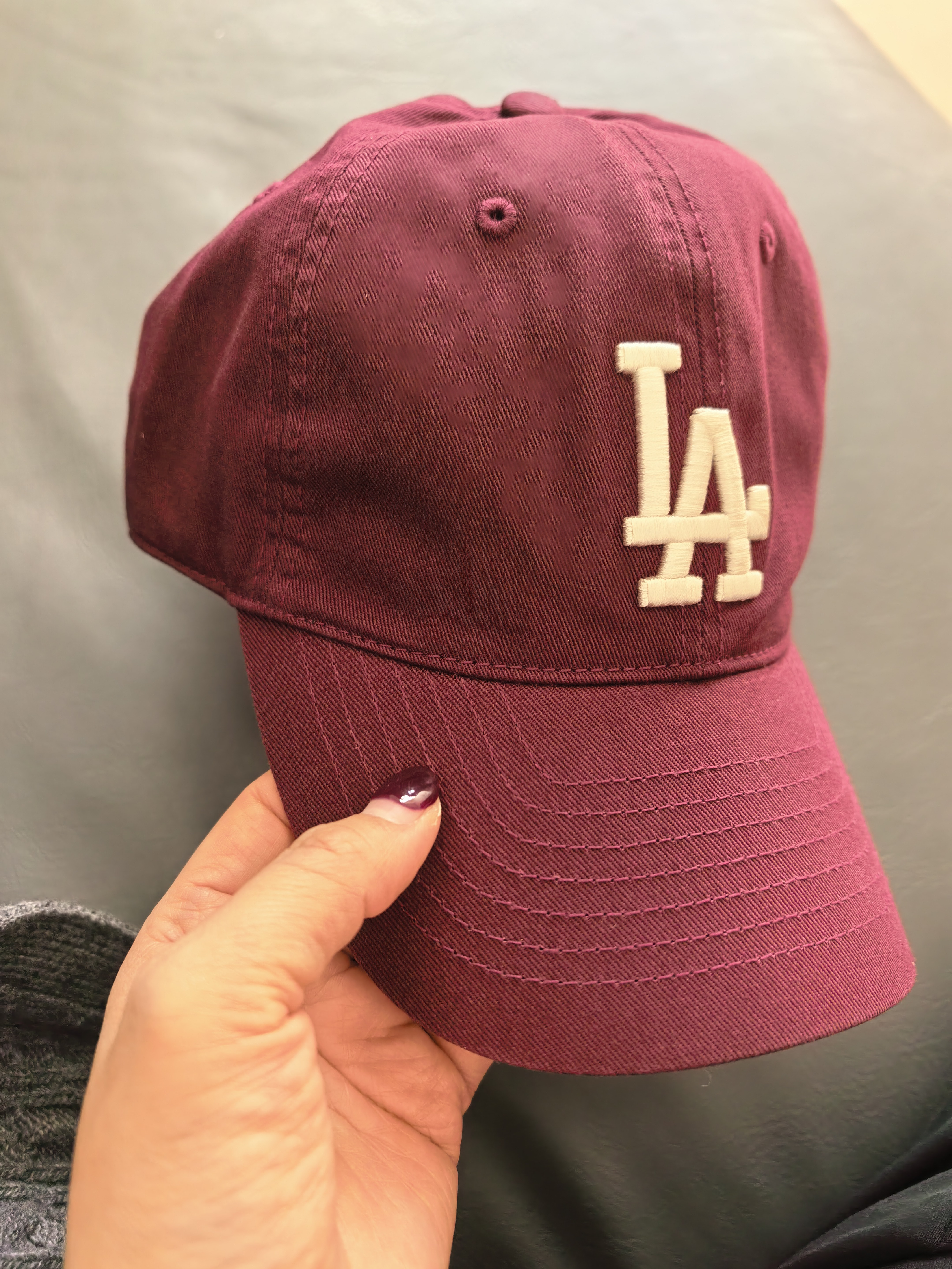 MLB帽子男女棒球帽四季软顶休闲鸭舌帽遮阳送礼3ACP6601N-07RDS 实拍图