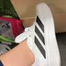 adidas DURAMO RC超轻透湿排汗缓震网面透气体测跑鞋男女阿迪达斯 白色/黑色   42 实拍图