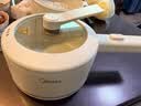 美的（Midea）电煮锅 小电锅 电蒸锅 宿舍小锅多功能锅辅食锅 1.6L学生寝室一体泡面小火锅电煮锅XZE2017 配蒸笼 实拍图