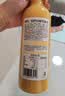 农夫山泉100%纯果汁NFC橙汁900ml*4瓶整箱装鲜果冷压榨饮料礼盒 实拍图