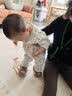 贝比婴儿鞋子冬天小月龄宝宝鞋秋冬季儿童防滑学步鞋子加绒款棉鞋 实拍图