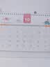 朗捷（longe）台历2027年日历羊年月历大格子书写计划本式年历简约办公桌面日历摆件桌历送员工客户伴手礼可定制 百花齐放（当月+27全年） 实拍图