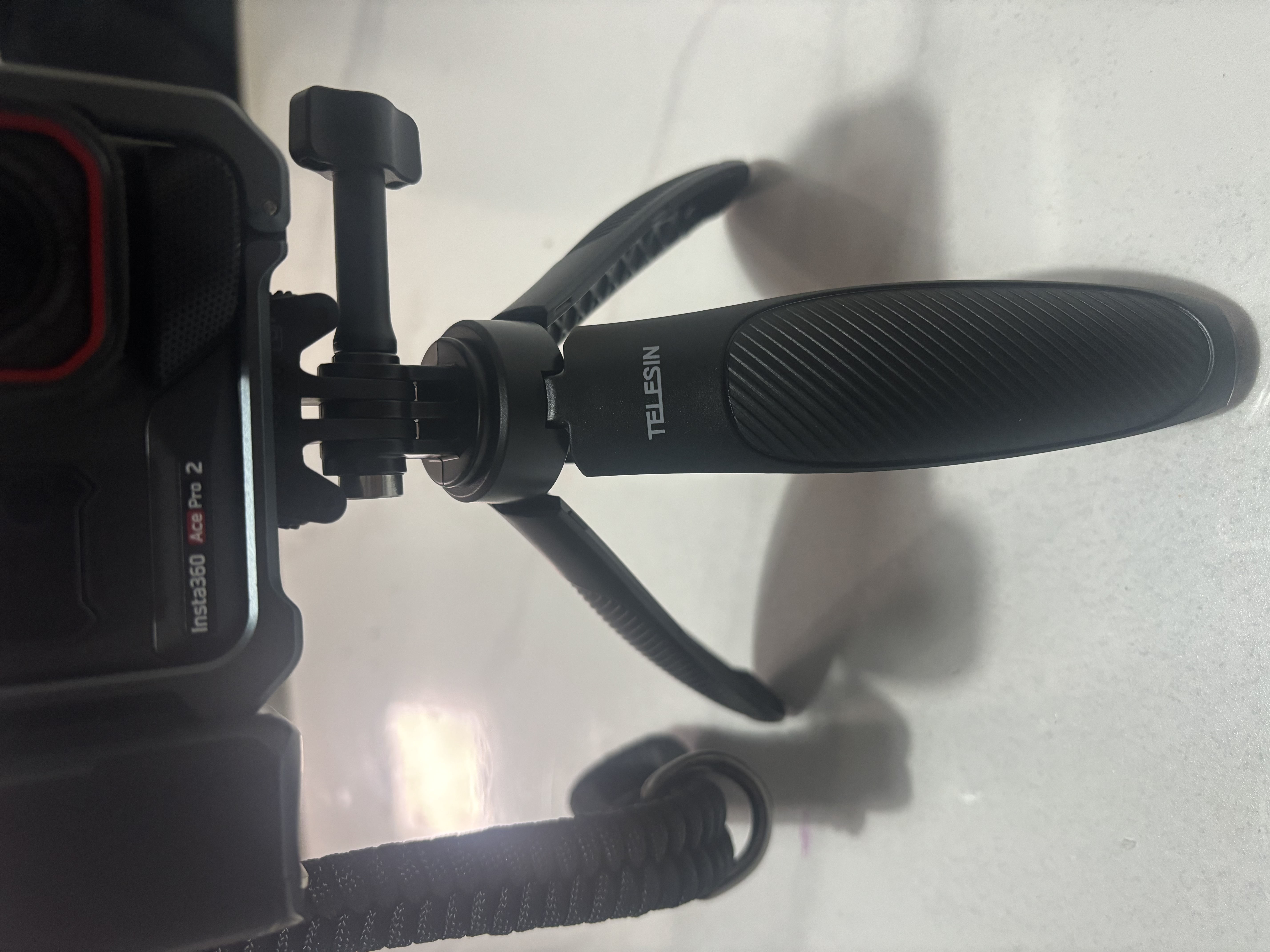 TELESIN(泰迅)迷你自拍杆2.0大疆action6 5pro 4三脚架nano自拍杆insta360运动相机自拍杆gopro三脚架 实拍图