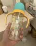 贝亲（Pigeon）自然成长翻盖直饮吸管 大童奶瓶330ml 经典款 18月+  AA278 实拍图