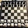 友邦（UB） 国际象棋磁性折叠便携成人儿童学生教学露营用棋4812B-C(大号) 实拍图