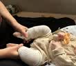 马博士婴儿牙胶安抚磨牙胶棒宝宝防吃手神器纳米银蘑菇+小兔子牙胶 实拍图
