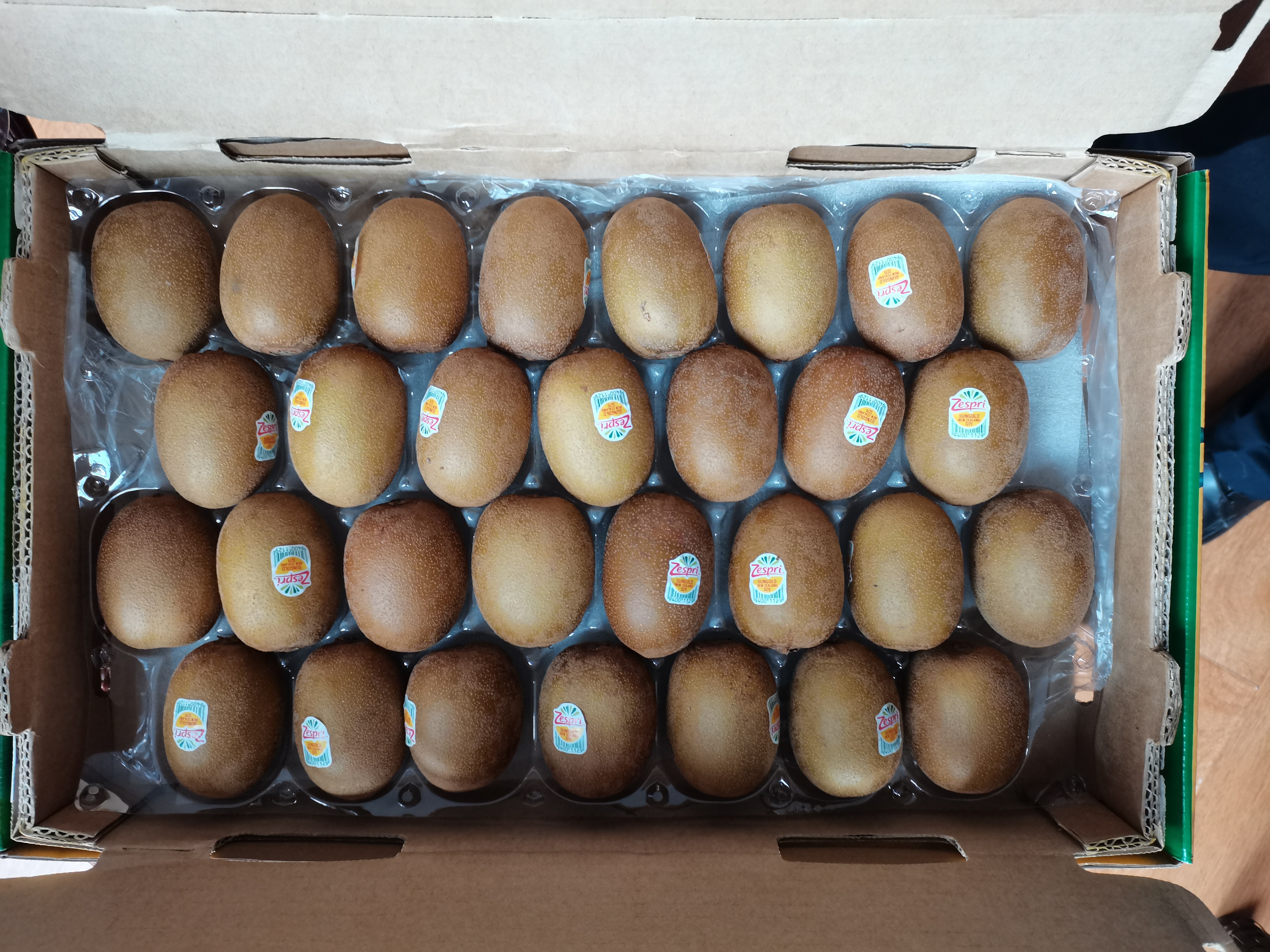 佳沛（zespri）新西兰金奇异果30-33粒原箱103-124g猕猴桃水果礼盒 实拍图