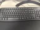 罗技（Logitech）MK120 键鼠套装 有线键鼠套装 办公键鼠套装 电脑键盘 USB即插即用 全尺寸 黑色 实拍图