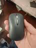 联想（Lenovo）无线鼠标2.4G 轻音按键 轻薄便携商务办公鼠标 适用笔记本台式机一体机 Air1风暴灰 实拍图