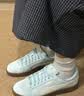 彪马（PUMA）经典复古网球板鞋男女款秋冬运动休闲鞋SMASH 392336 海洋玻璃色-暖白-22 39 实拍图