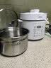 美的（Midea）0涂层精钢厚釜 电高压力锅5L智能预约多功能一体家用高压电饭煲开盖火锅煲汤炖肉电饭锅4-6人E5622 实拍图