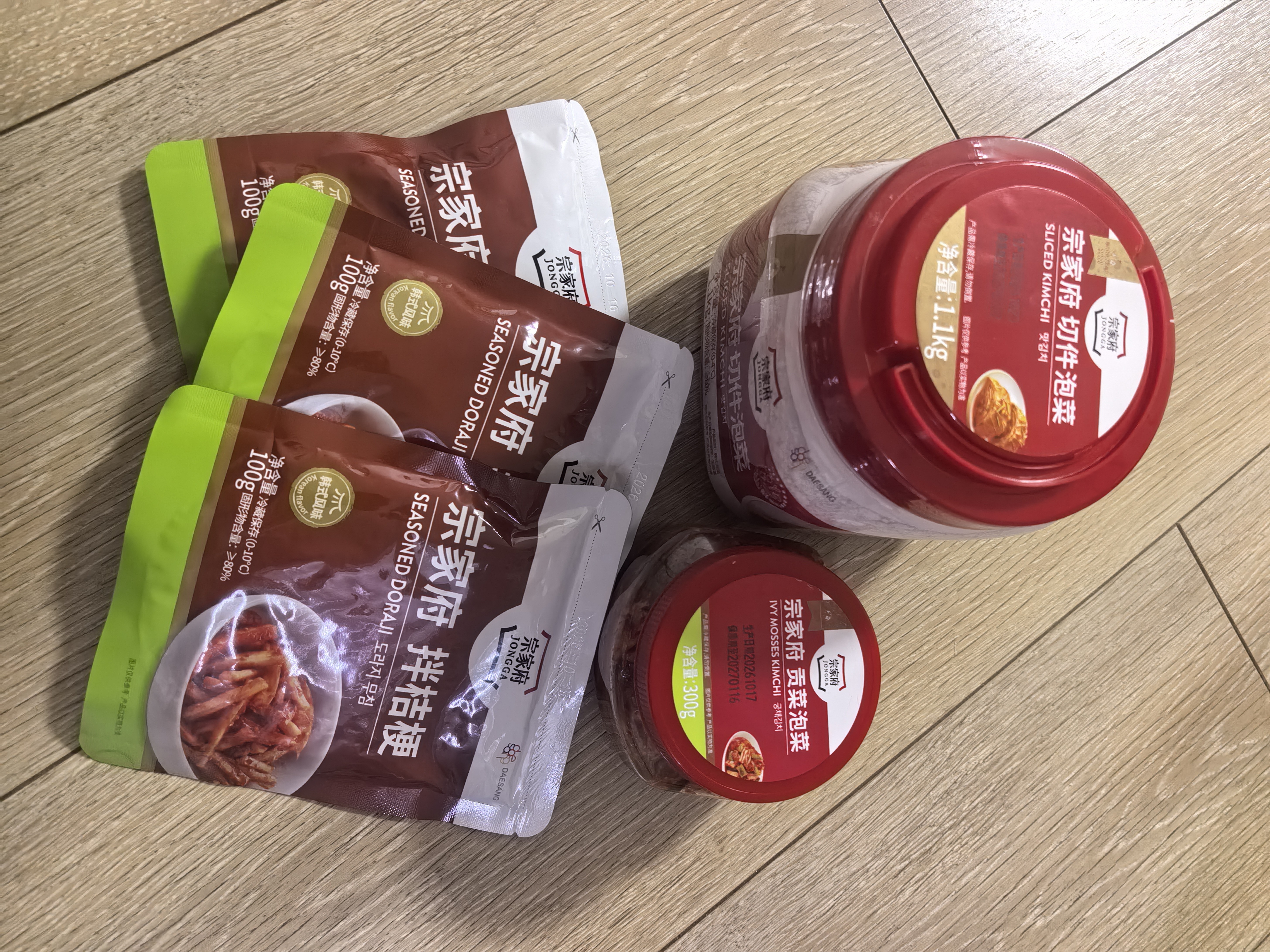 清净园贡菜泡菜300g 内含贡菜 泡菜 下饭菜 实拍图