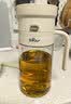 小熊（Bear）油壶 玻璃瓶调料瓶酱油瓶厨房油罐壶660ml自动开合不挂油CX-JW021 实拍图
