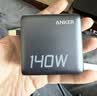 ANKER安克智显充140W氮化镓充电器套装 屏显type-c多口pd快充100W头适用苹果18iPhone手机笔记本电脑 灰 实拍图