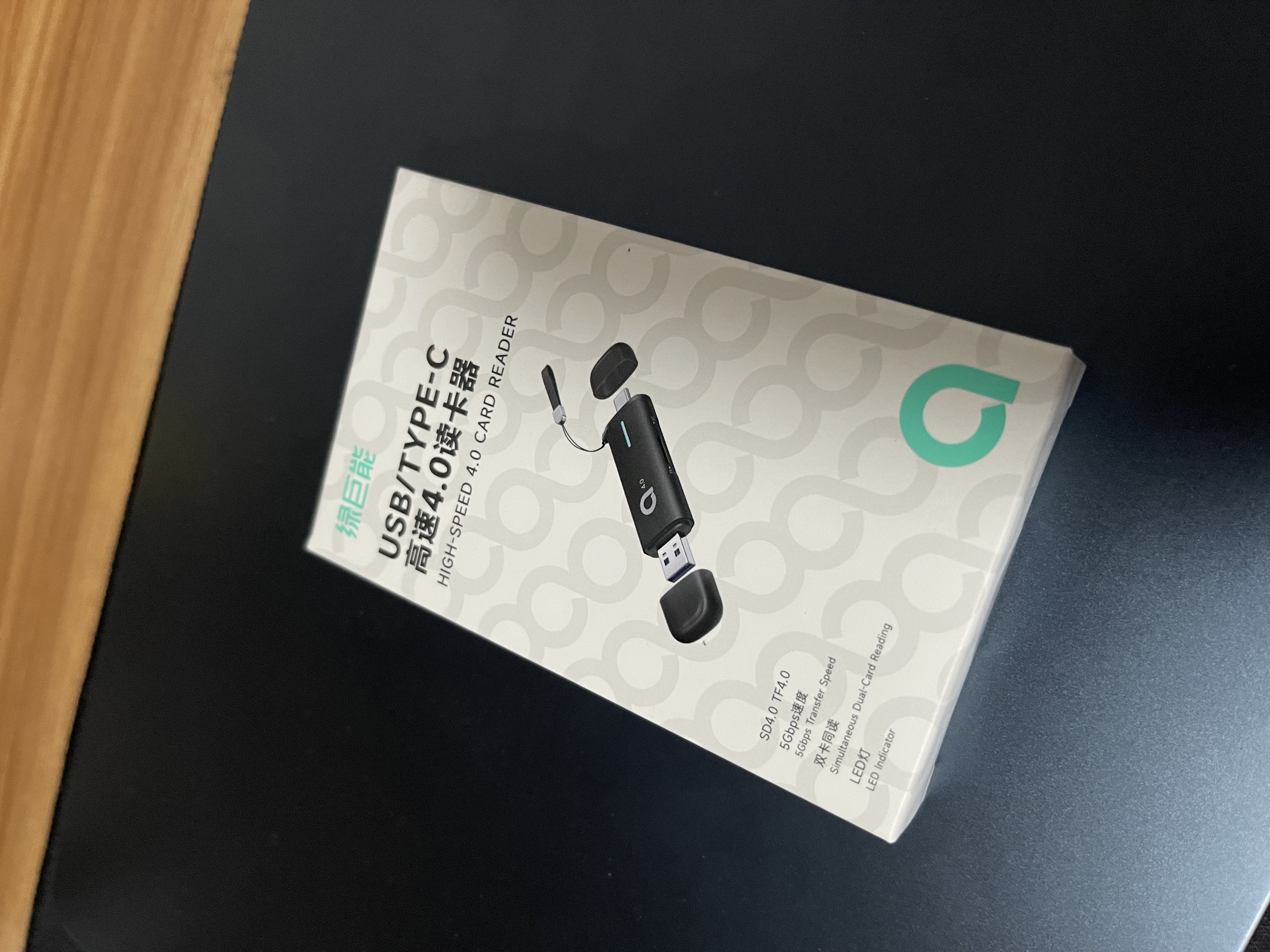 绿巨能（llano）4.0高速读卡器SD+TF双卡同读type-c/usb3.2双接口手机电脑行车记录仪存储卡佳能相机大疆Pocket3/4 实拍图
