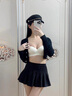 莫代尔内衣女小胸聚拢文胸夏季无痕收副乳调整型胸罩性感显大无钢圈内衣 实拍图