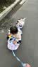 酷骑儿童扭扭车1-3岁防侧翻拖斗款可坐大人静音轮溜溜车周岁礼物酷奇 实拍图