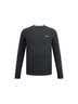 安德玛（Under Armour）UA秋冬Rival男子1/4拉链抓绒保暖长袖运动休闲卫衣1386016 黑色001 XL 实拍图