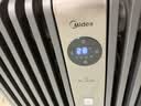 美的（Midea）【双擎速热】电油汀取暖器家用电热电暖器 APP智能遥控电暖气 加湿烤火炉 14片加宽暖气片HYX22TR1 实拍图