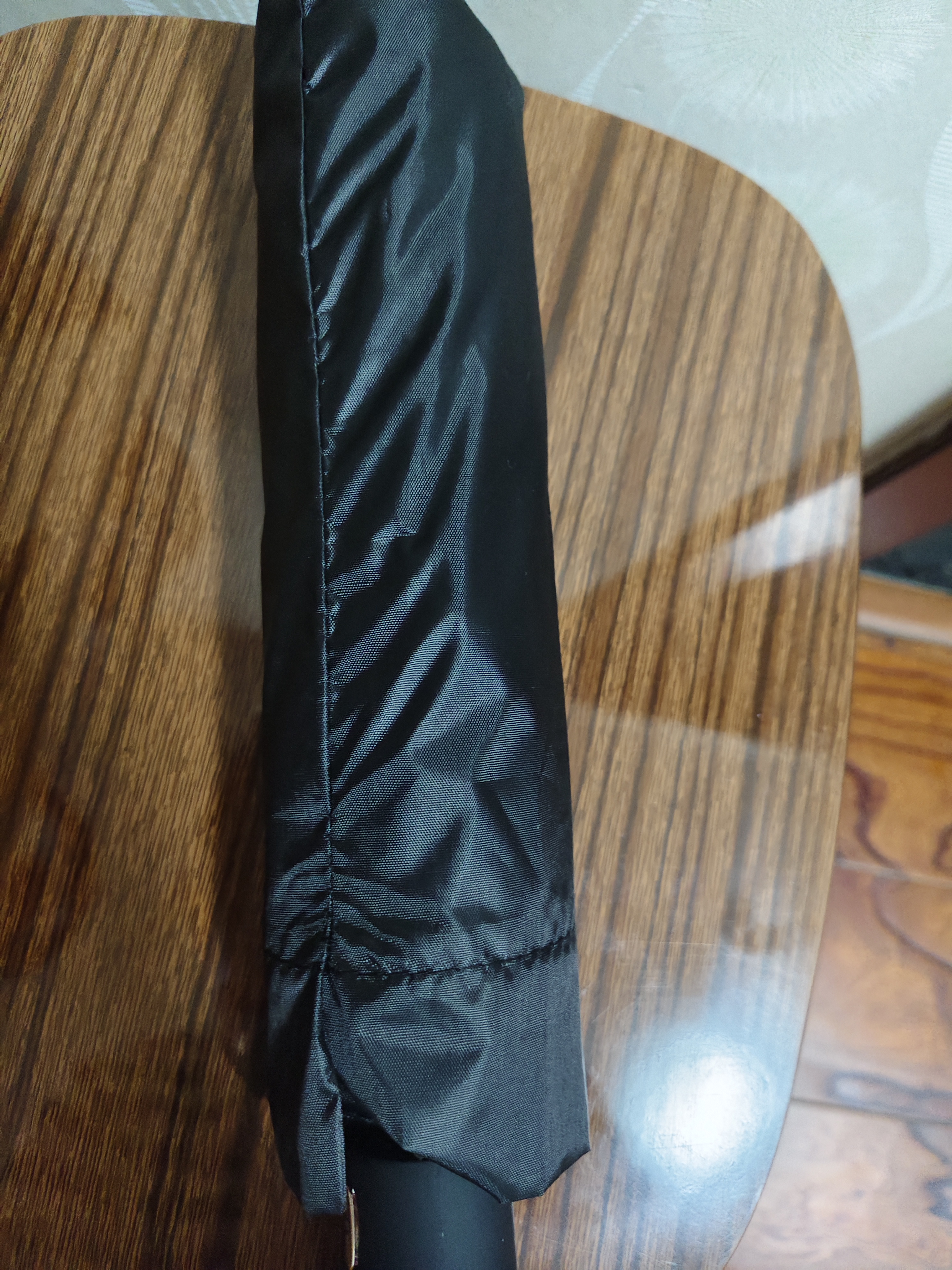 箱居全自动雨伞加固加厚结实抗风大号防晒遮阳伞男女折叠晴雨伞太阳伞 加固黑胶晴雨伞-真24骨自动黑色 实拍图