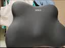 北欧蝶翼环抱中凸顶腰腰靠办公室护腰坐垫汽车座椅靠背久坐神器 灰黑双拼 全包围蝶翼中凸顶腰腰靠 实拍图
