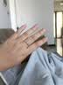 BJYLS999纯银戒指女男素圈食指环小众开口足银尾戒饰品生日礼物送女友 【999足银】极简素圈戒指-女款 实拍图
