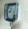公牛（BULL）开关插座通用透明蓝色86型防水盒防溅盒防水罩插座防水面板盒F04S 实拍图