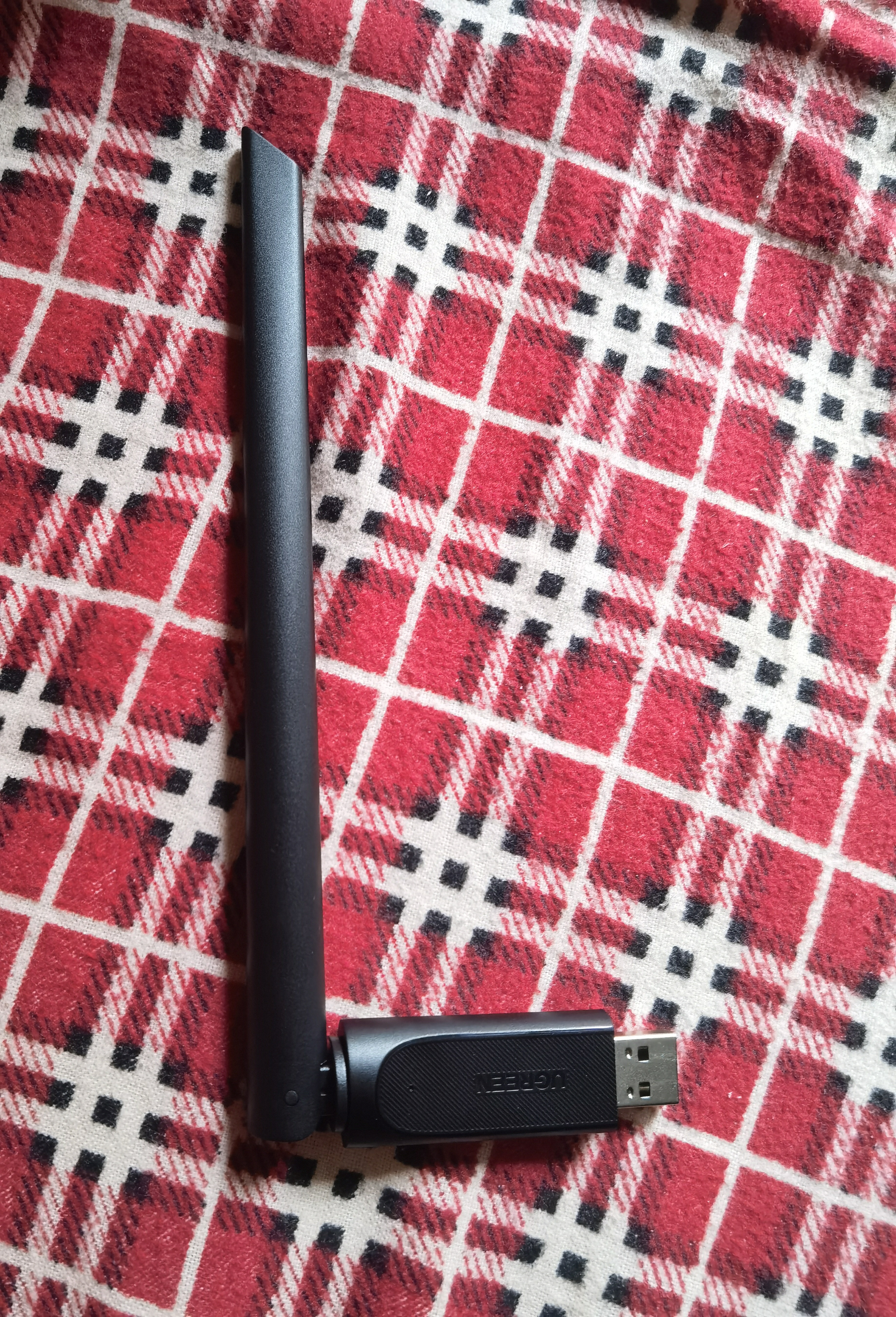 绿联USB无线网卡WiFi6免驱 AX900双频5G 台式机专用WiFi接收器 电脑笔记本无线网接收器外置高增益天线 实拍图
